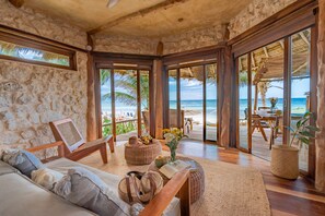 Panoramic Villa, 2 Bedrooms, Ocean View | Living area