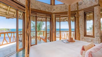 Panoramic Villa, 2 Bedrooms, Ocean View | Premium bedding, in-room safe, blackout drapes, rollaway beds