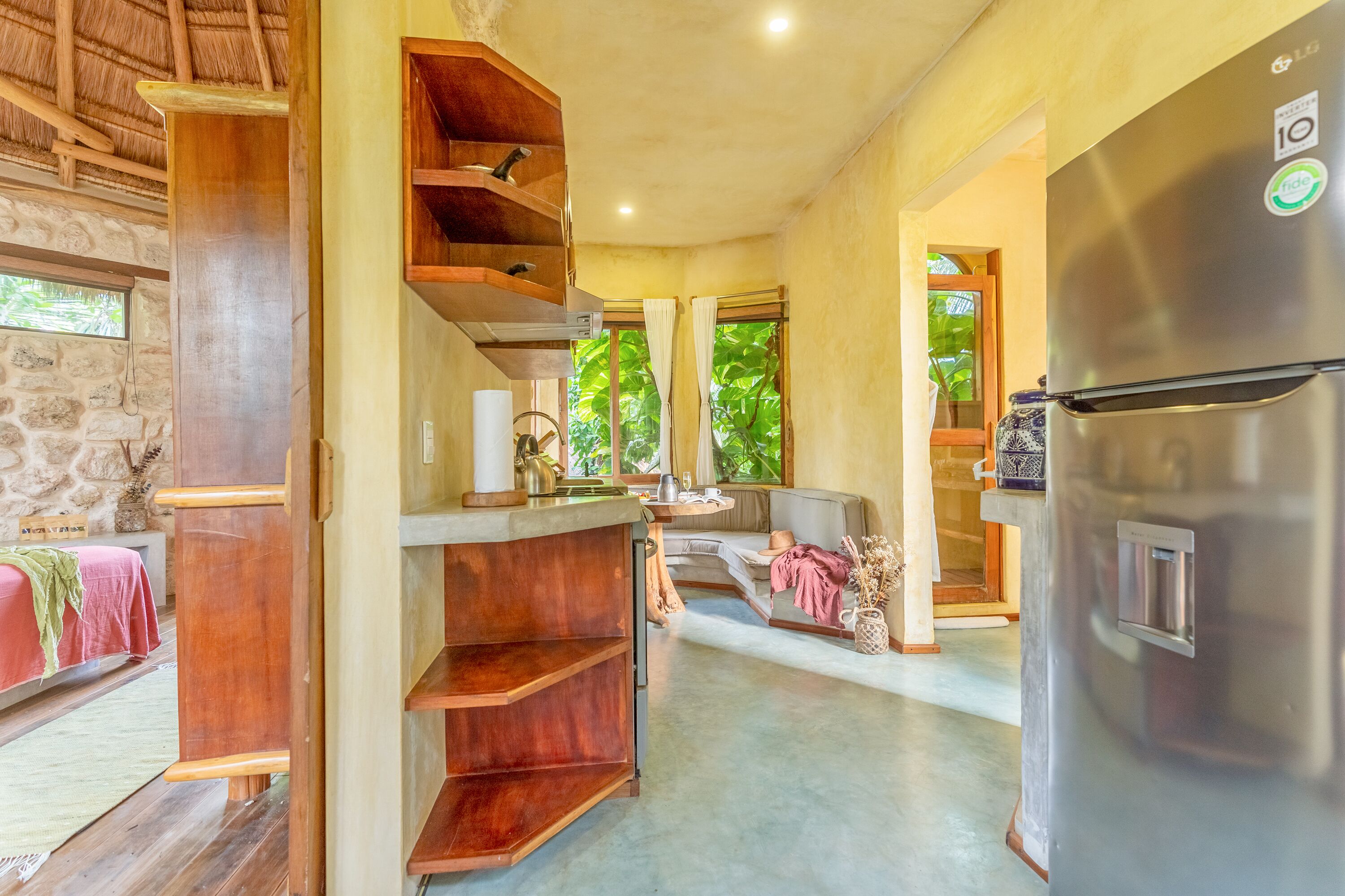 apartment, kitchenette | premium bedding, in-room safe, blackout curtains, rollaway beds