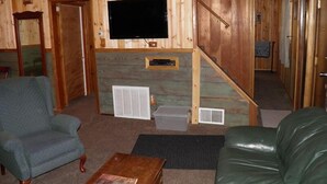 Cabin phong cách cổ điển, 3 phòng ngủ | Khu phòng khách