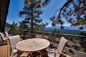 Cabin, 5 Bedrooms, Lake View | Balcony