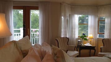 Premium bedding, individually decorated, individually furnished