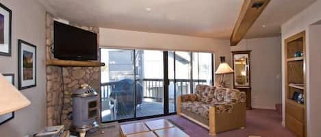 Apartment, 3 Schlafzimmer, Seeseite | Wohnbereich