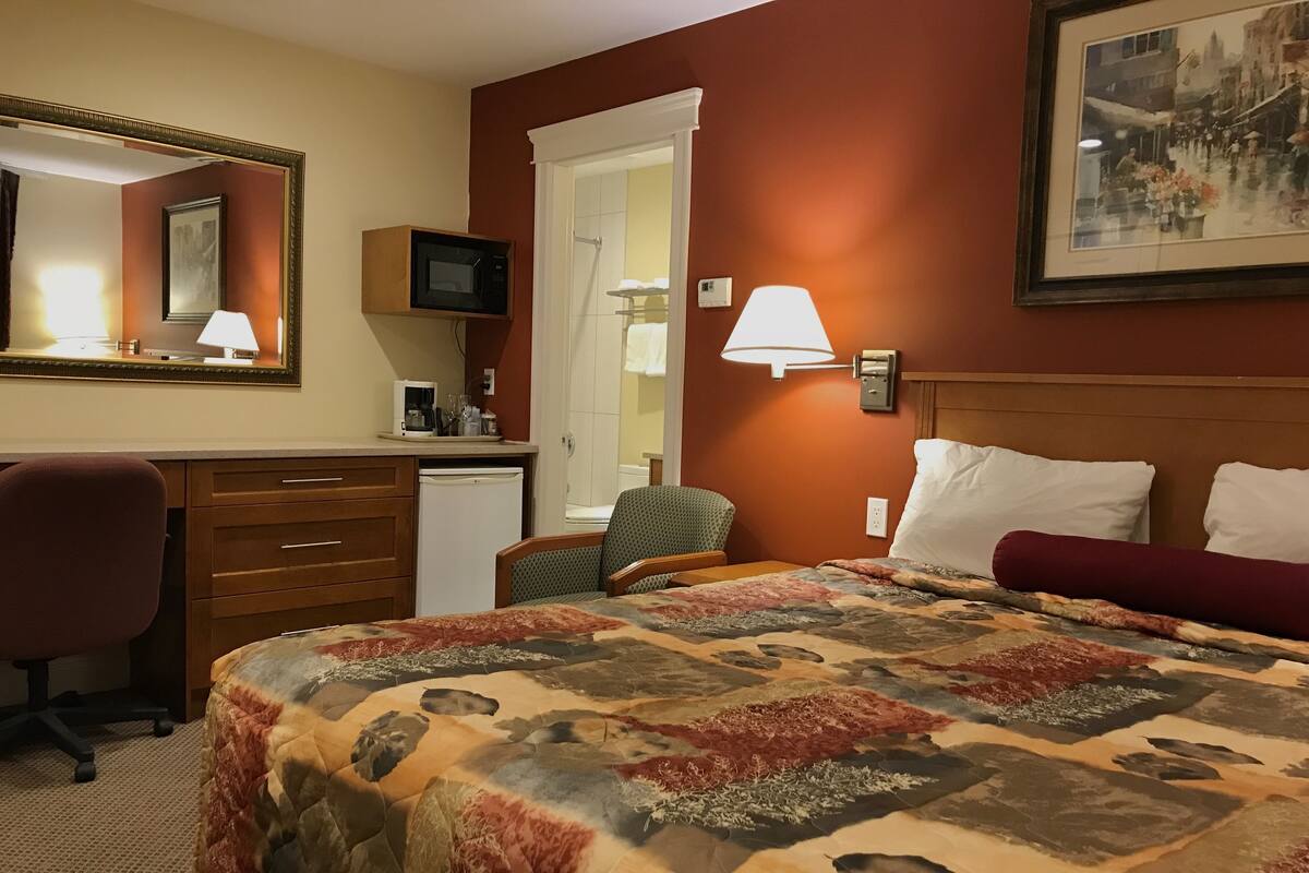 Standard Studio, 1 Queen Bed | Desk, soundproofing, iron/ironing board, free WiFi