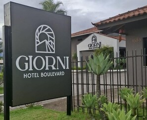 Façade de l’hébergement