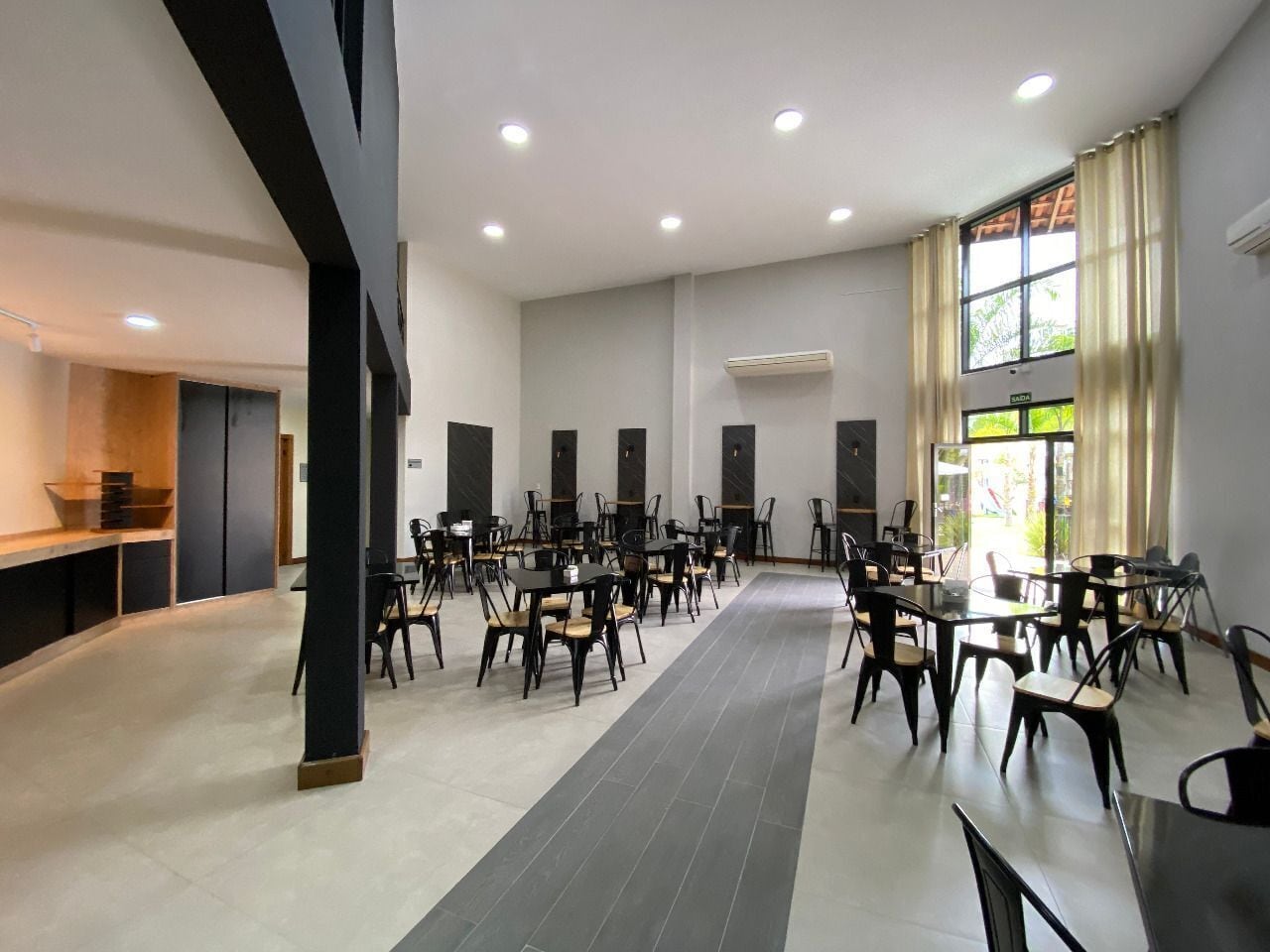 Breakfast and dinner served, Brazilian cuisine