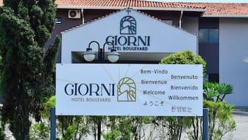 Fassade der Unterkunft