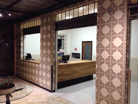 Reception. Vespasiano Hotel