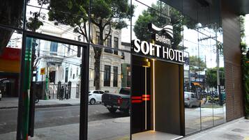 Voorkant van accommodatie