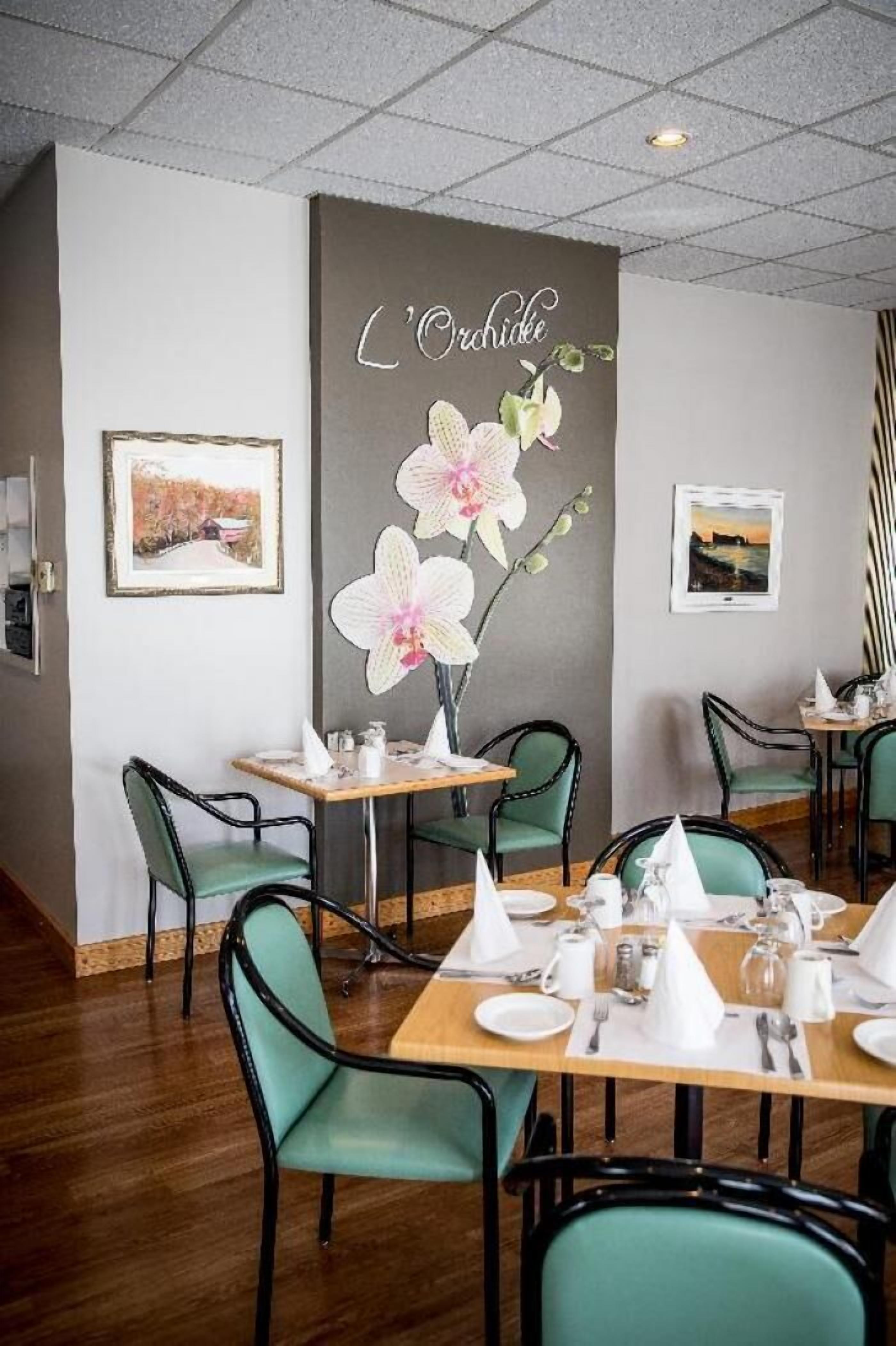 breakfast, lunch and dinner served