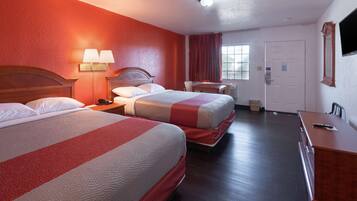 Desk, iron/ironing board, free WiFi, bed sheets