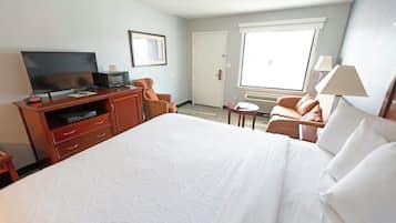 Kamer, 1 kingsize bed, niet-roken | Luxe beddengoed, verduisterende gordijnen, geluiddichte muren