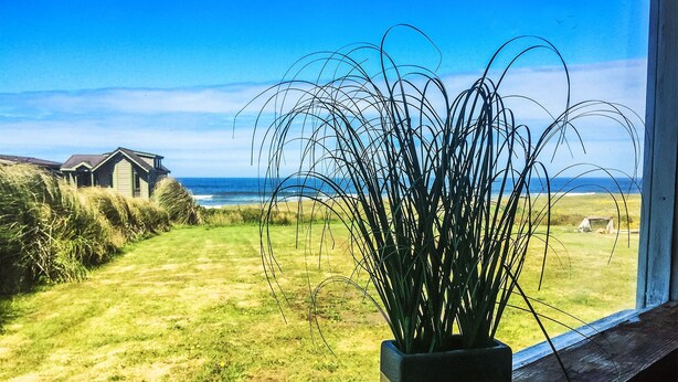 Casa de campo econômica, 1 cama Queen, vista para o oceano, de frente para a praia (#2) | Vista para o jardim