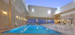2 indoor pools, open 8:00 AM to 8:00 PM, free pool cabanas - Habitat Hotel All Suites Al Khobar (Al Khobar)