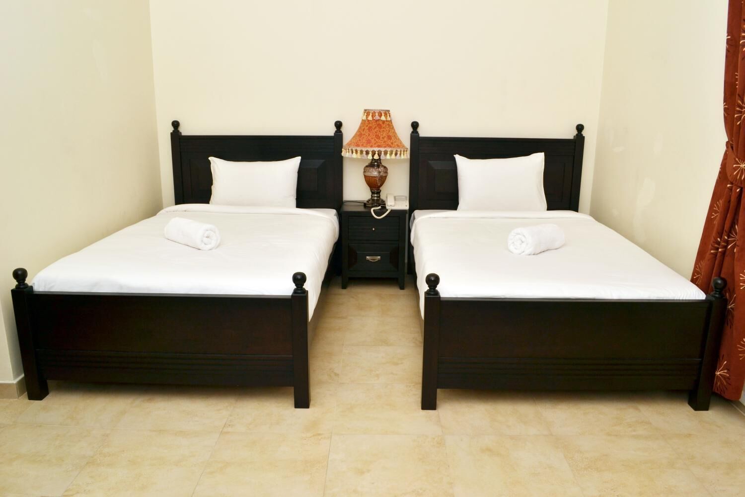 Double bed | Sara Hotel Apartment, Ajman