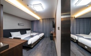 Family Room, 2 Bedrooms | In-room safe, desk, laptop workspace, soundproofing - Grand Palace Hotel (Incheon)