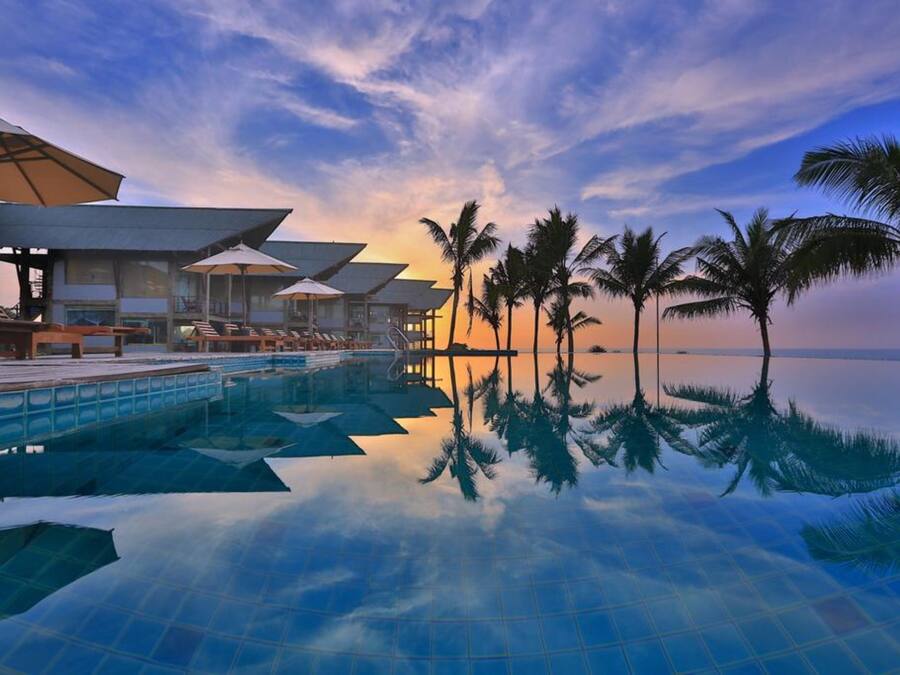 Voorkant van accommodatie