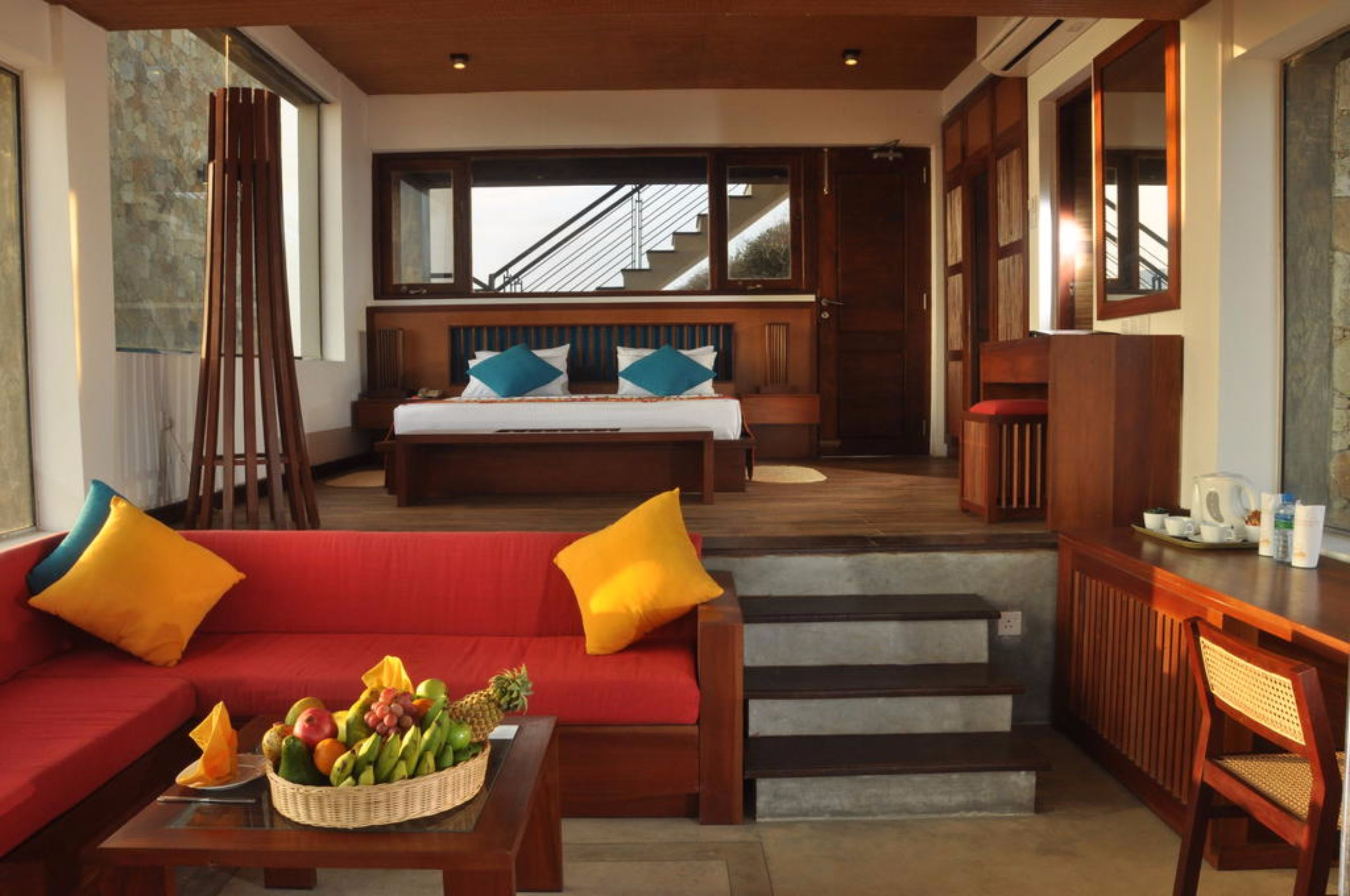 premium bedding, down duvets, minibar, in-room safe