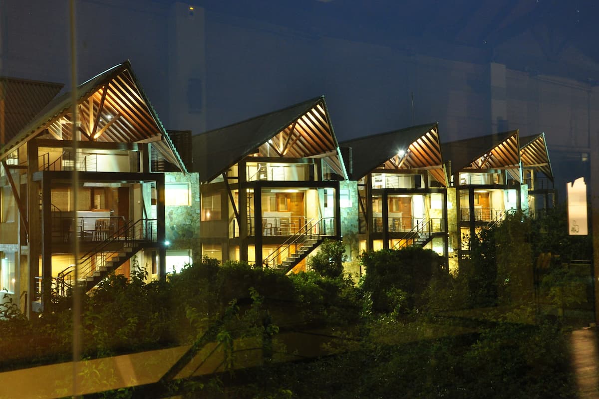 front of property – evening/night