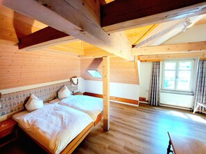 Standard Double Room | Desk, free cribs/infant beds, free WiFi, bed sheets - Hotel Sternen (Wildhaus-Alt St. Johann)