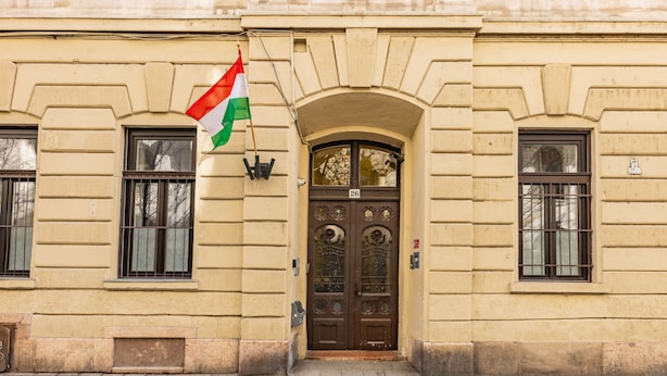 Front of property - Amber Gardenview Studios (Budapest)