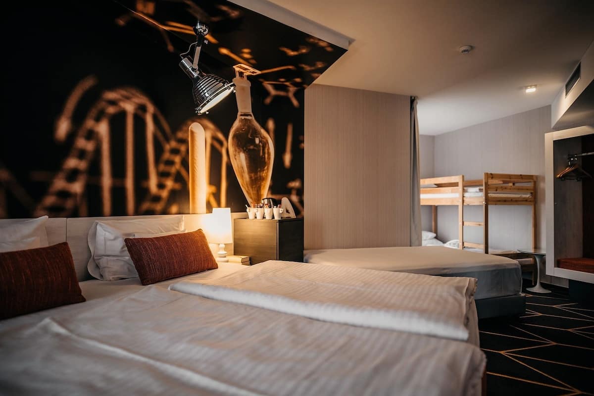 family suite | hypo-allergenic bedding, in-room safe, blackout curtains, soundproofing