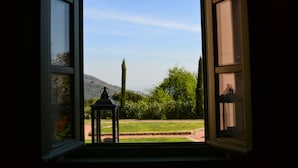Appartement familial, 2 chambres, non-fumeur, vue sur la piscine | Vue de la chambre