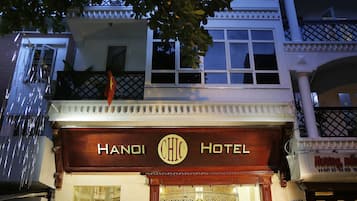 Front of property – evening/night