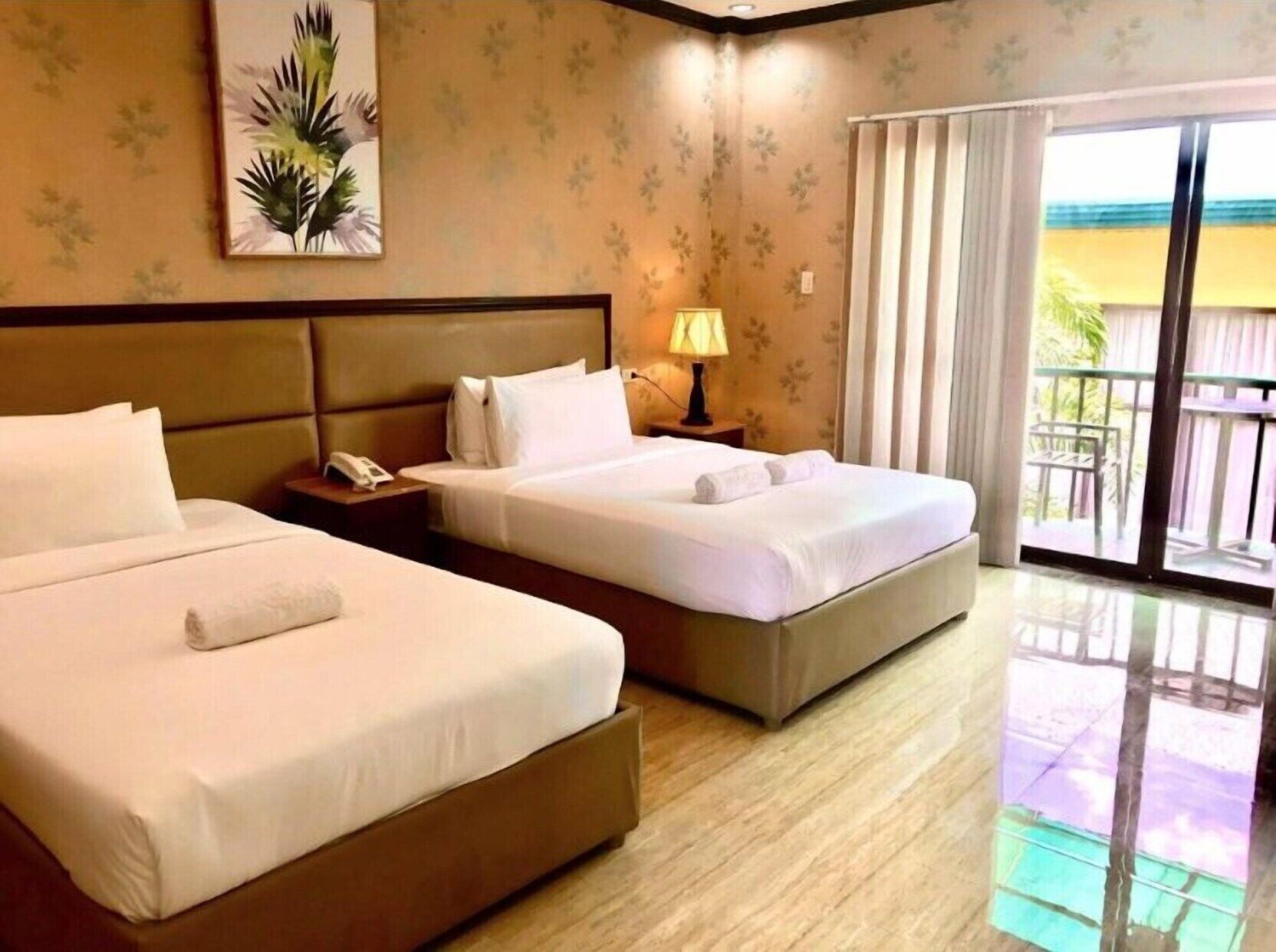 Desk, blackout curtains, free WiFi, bed sheets