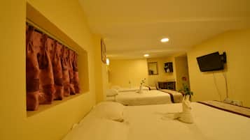 Minibar, in-room safe, desk, blackout curtains