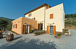 Blick von der Unterkunft