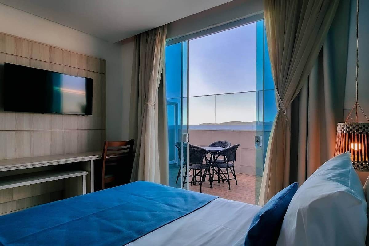 premium double room, 1 king bed | minibar, desk, laptop workspace, free wifi