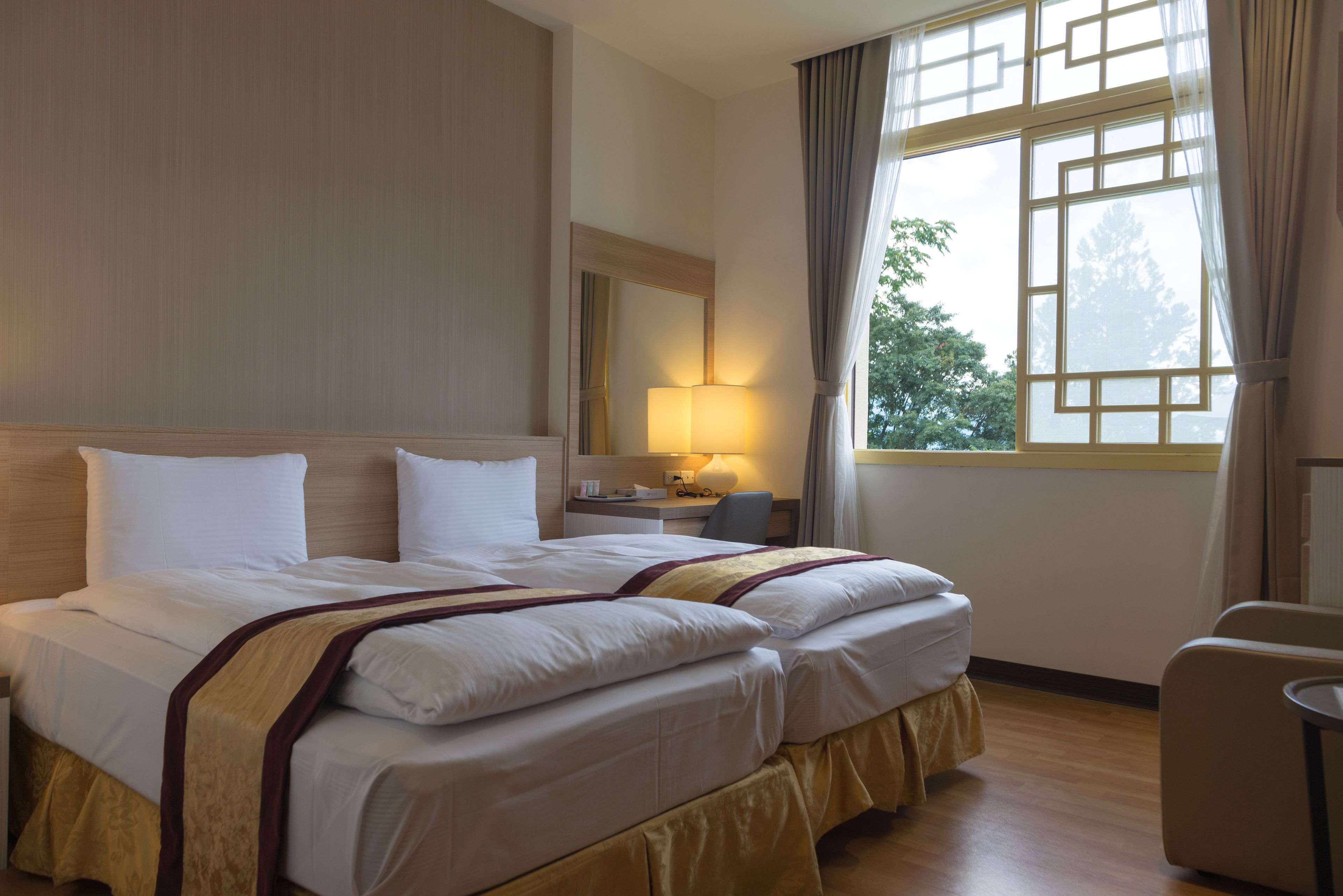 standard double room, 2 single beds, non smoking | desk, soundproofing, free cots/infant beds, free wifi