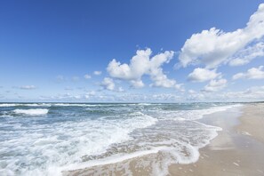 On the beach