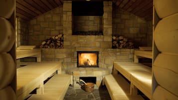 Sauna, steam room, body treatments, hydrotherapy, hot stone massages