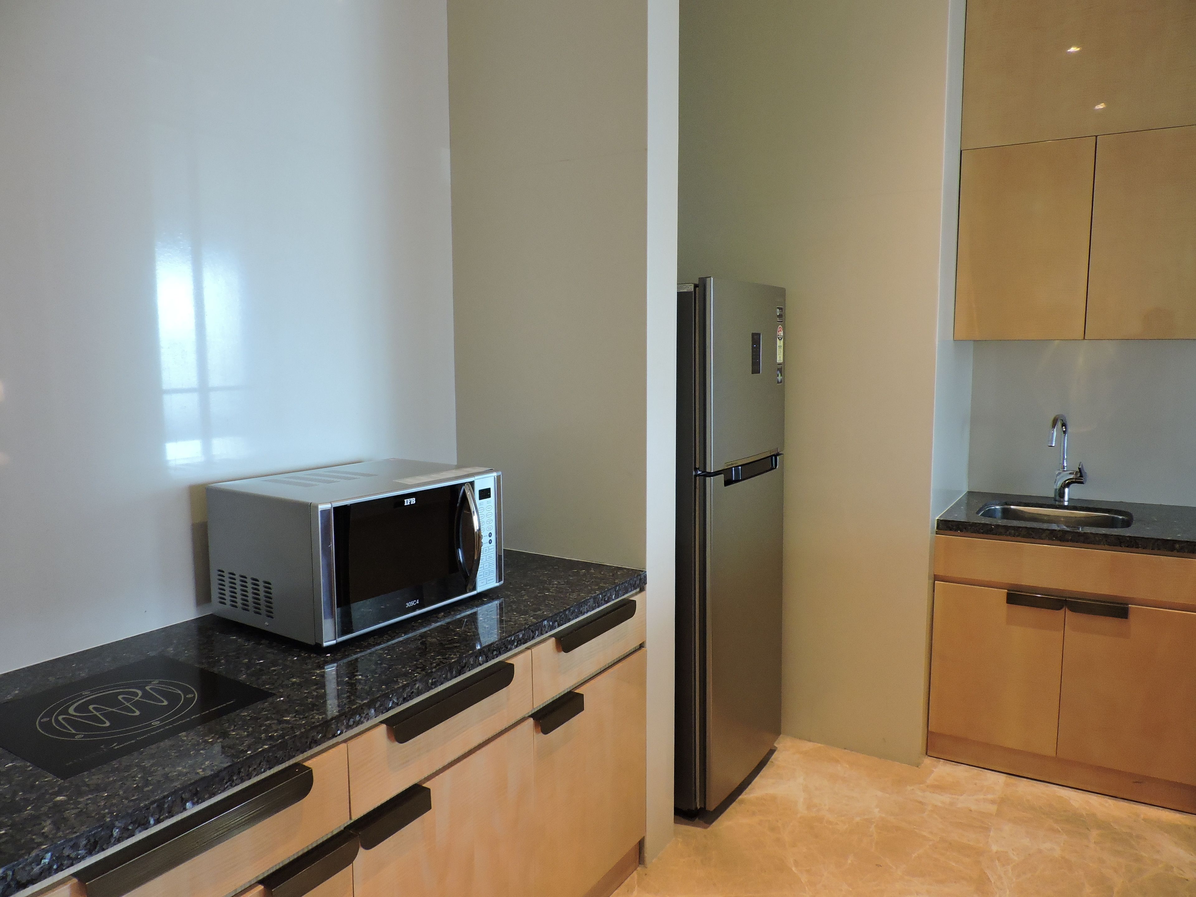 presidential room, 1 king bed | private kitchenette | fridge, coffee/tea maker, cookware/dishes/utensils