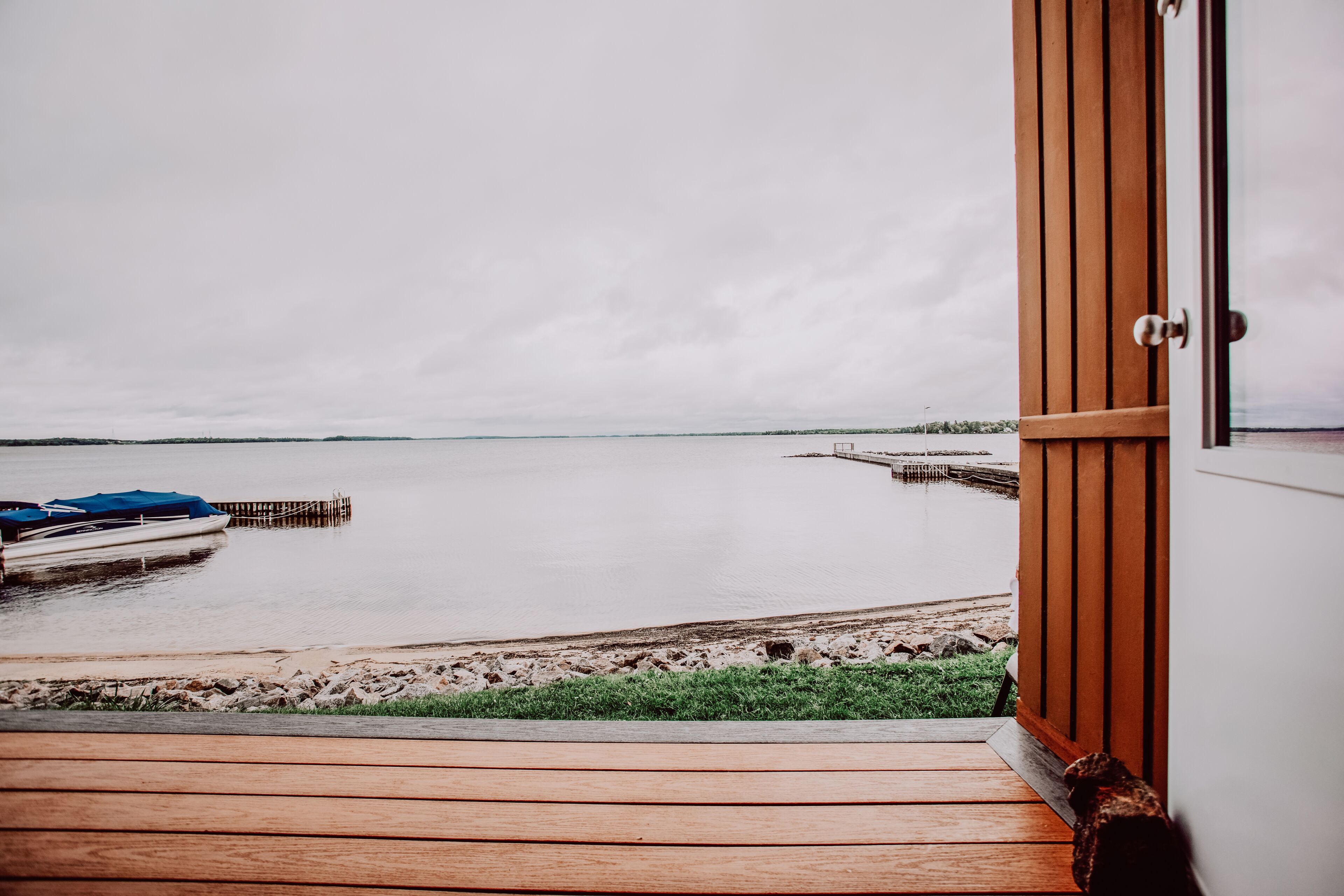 Premium Double Room, 2 Queen Beds, Refrigerator & Microwave, Lake View | Terrace/patio