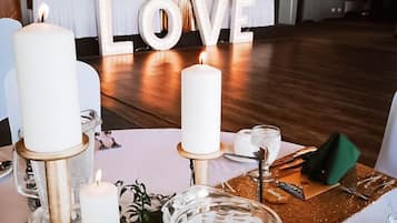 Indoor wedding