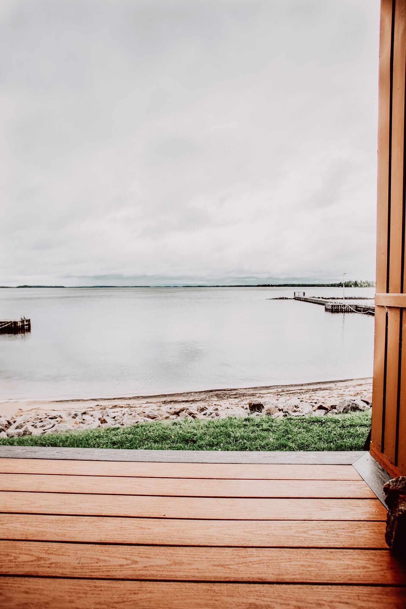 프리미엄 더블룸, 퀸사이즈침대 2개, 냉장고 및 전자레인지, 호수 전망 | 호수 전망