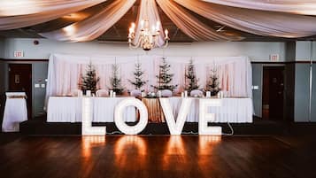 Indoor wedding
