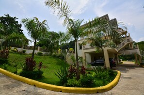 Façade de l’hébergement