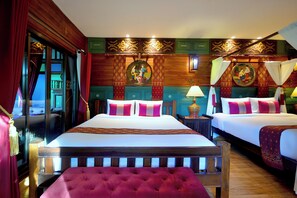 Family Bungalow | Una scrivania, Wi-Fi gratuito, lenzuola