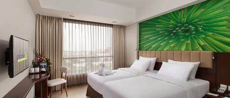 1 bedroom, minibar, in-room safe, desk