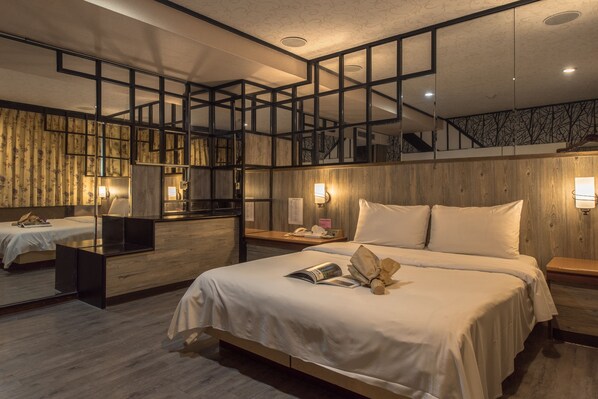 Habitación doble, 1 cama matrimonial | Escritorio y wifi gratis 