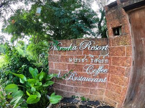 Voorkant van accommodatie