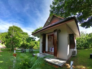 Voorkant van accommodatie