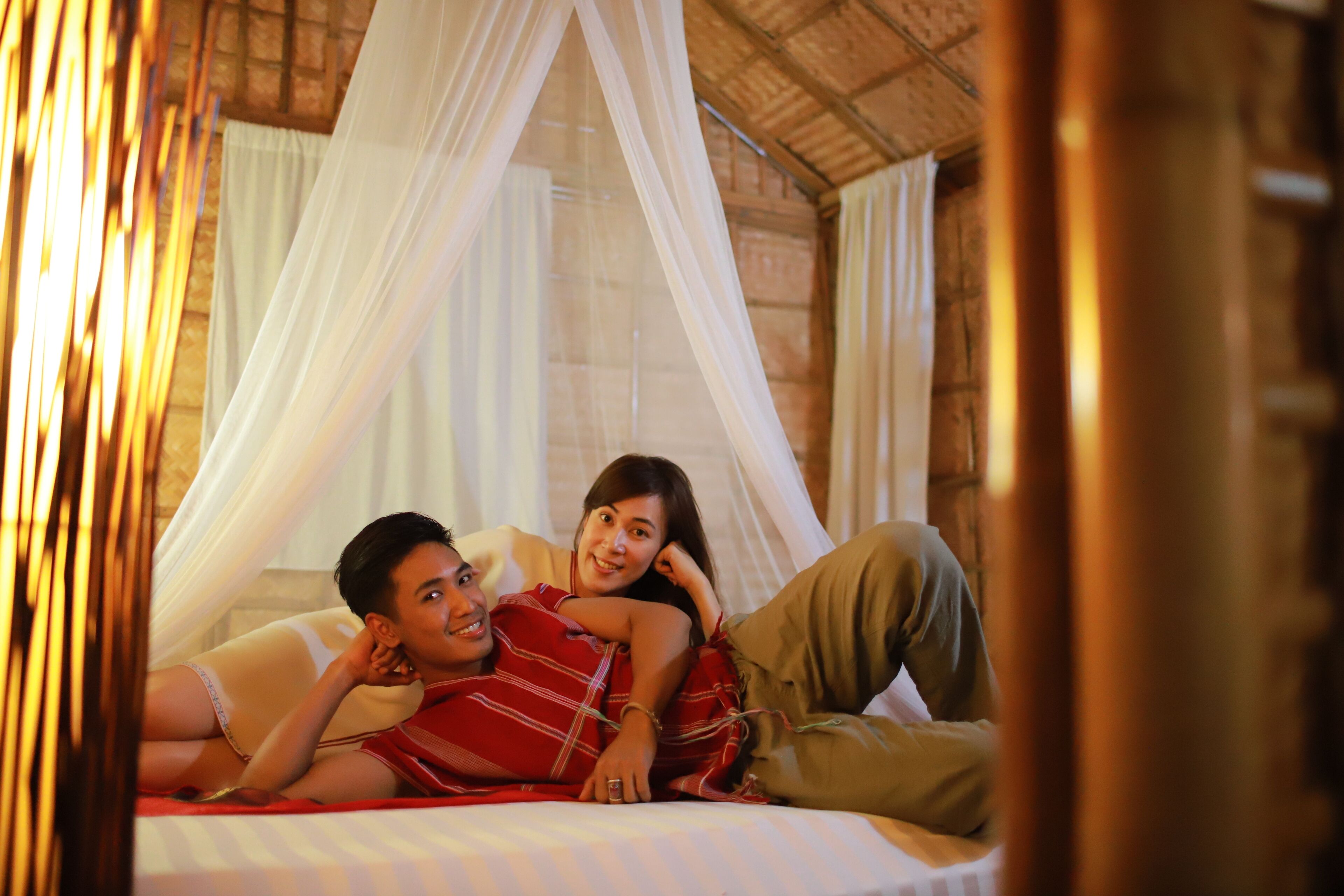 Bamboo Hut | ผ้าปูที่นอน