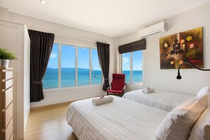 Vila, 2 quartos, de frente para a praia | 2 quartos, cofres nos quartos, berços grátis