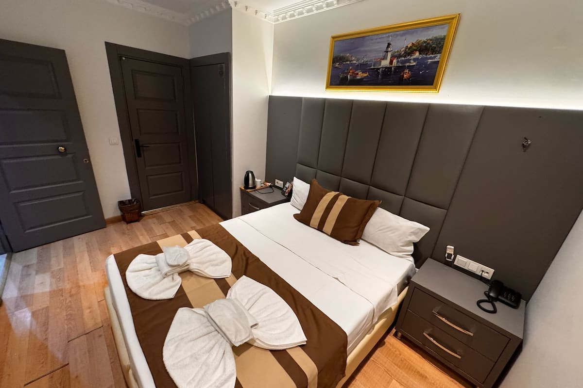 Draps en coton égyptien, literie de qualité supérieure, minibar