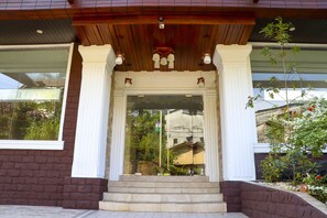 Façade de l’hébergement